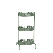 Raft pardoseala fier verde 39 x 27 x 80 cm