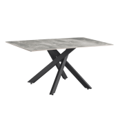 Masa dining gri neagra  Zenos 160x90x75 cm