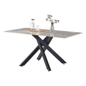 Masa dining gri neagra  Zenos 160x90x75 cm