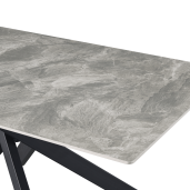 Masa dining gri neagra  Zenos 160x90x75 cm