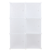 Dulap modular alb  Zerus 75x46x111 cm