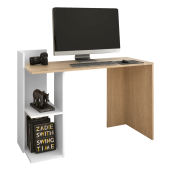 Birou stejar sonoma alb Zino 120x52x87,5 cm