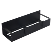Set 4 polite otel negru Zober 2 x 27x8,5x7,5 cm, 2 x 29,5x9,5x7,5 cm