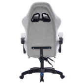 Scaun birou, gaming gri albastru Zodia 63x62x113-123 cm