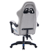 Scaun birou, gaming gri albastru Zodia 63x62x113-123 cm