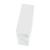 Raft din pal alb Zoela 60x24x70 cm