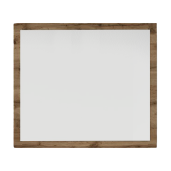 Oglinda perete stejar wotan Iria 80x2x70 cm 