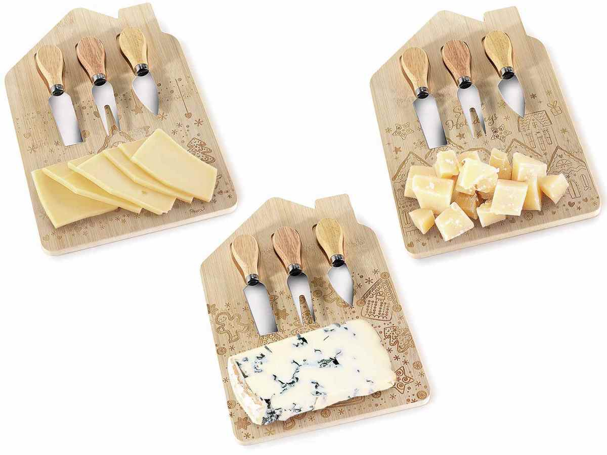 Stampino Multi-Forma Per Biscotti Di Natale 24x24 Cm - Set Con 5 Disegni E 14 Tagliapasta